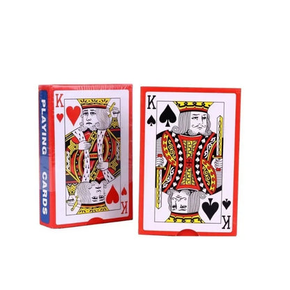 DEAL SET – Klassisches 54-Karten-Spielkartenset mit grauem Kern für Poker- und Spieleabende 4