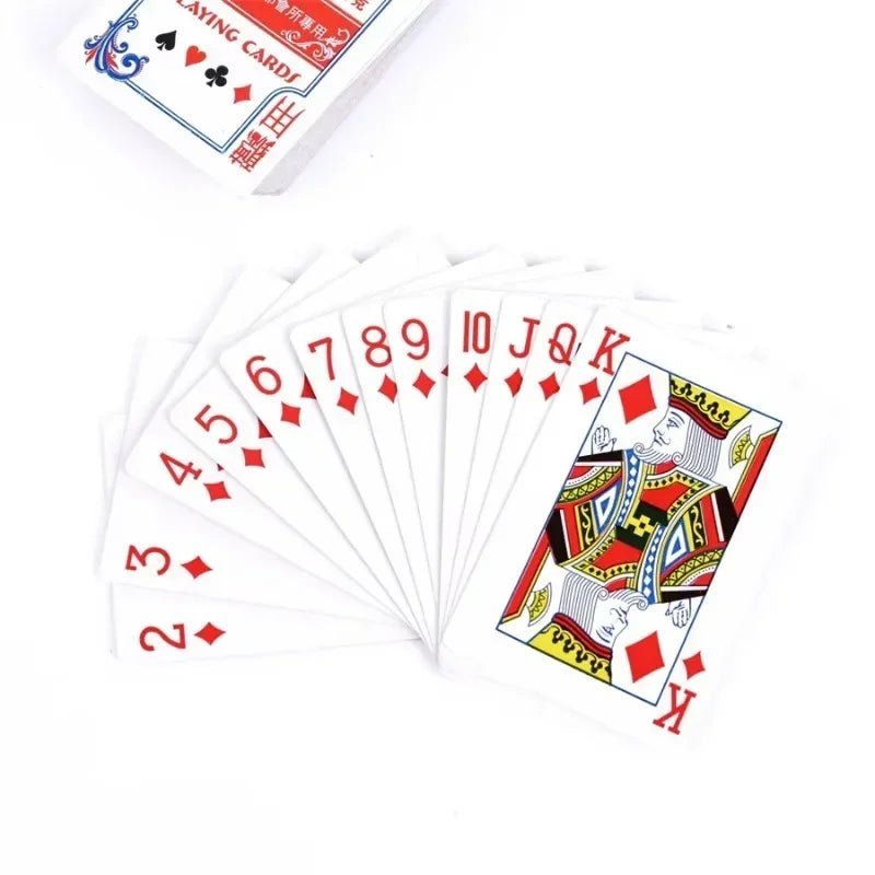 DEAL SET – Klassisches 54-Karten-Spielkartenset mit grauem Kern für Poker- und Spieleabende 5