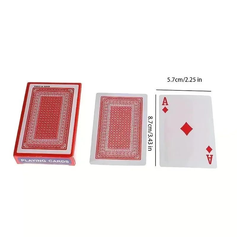 DEAL SET – Klassisches 54-Karten-Spielkartenset mit grauem Kern für Poker- und Spieleabende 7