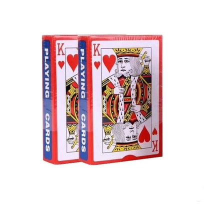 DEAL SET – Klassisches 54-Karten-Spielkartenset mit grauem Kern für Poker- und Spieleabende 9