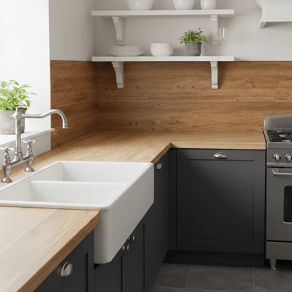 DECOCRAFT – Hochwertige selbstklebende Holztapete für die schnelle Wohnungsrenovierung 0