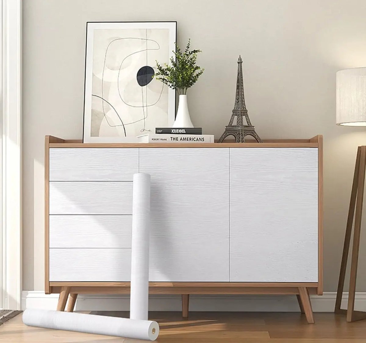 DECOCRAFT – Hochwertige selbstklebende Holztapete für die schnelle Wohnungsrenovierung 7