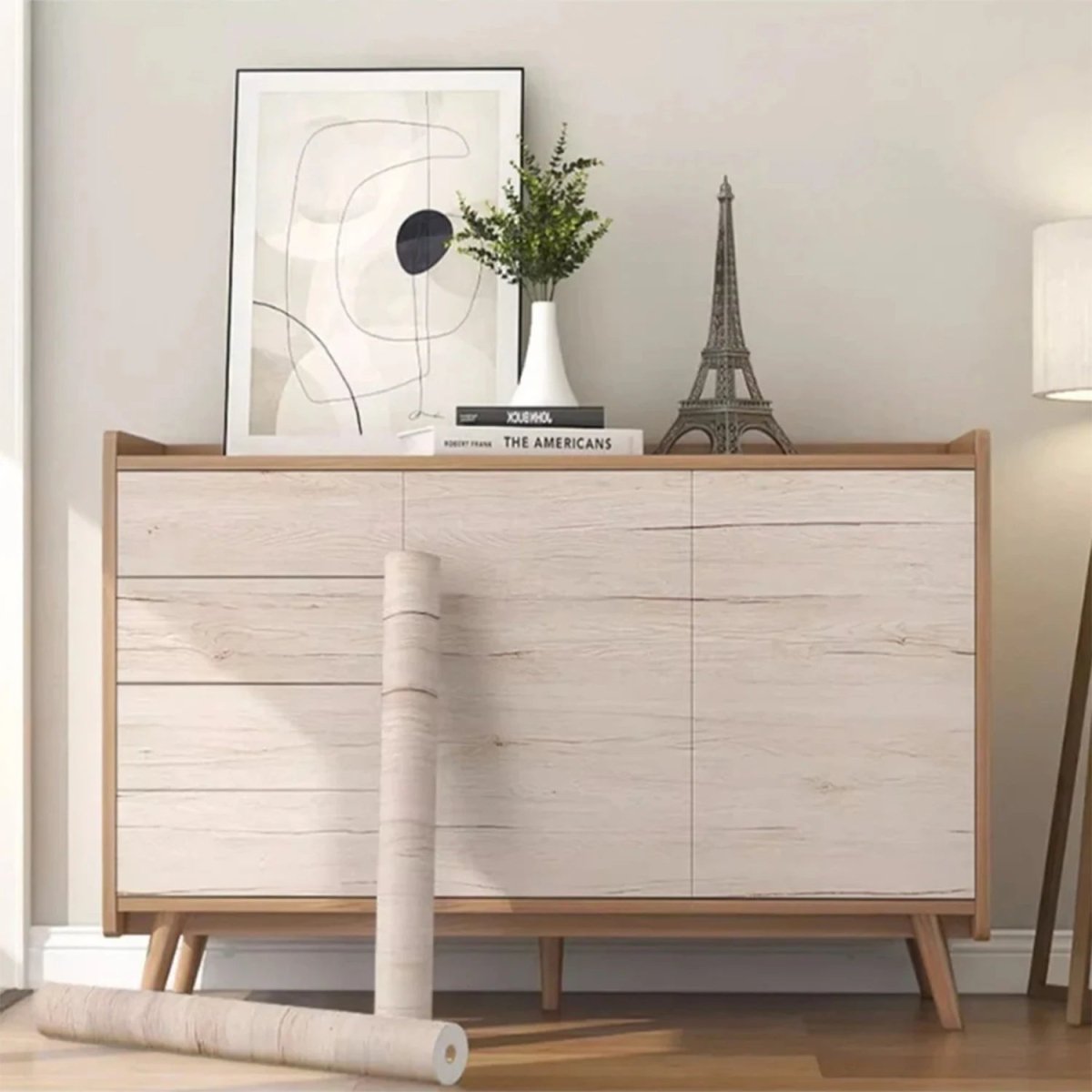 DECOCRAFT – Hochwertige selbstklebende Holztapete für die schnelle Wohnungsrenovierung 8