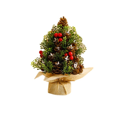DECOFIR – Realistisches Weihnachts-Desktop-Display mit stabilem Standfuß 8