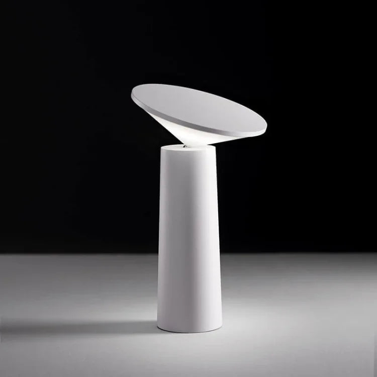 DECOLITE – Minimalistische, dimmbare Tischleuchte mit 360° drehbarem Schirm für moderne Wohnräume 9