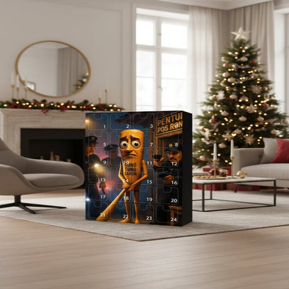DECORCOUNT – 24-teiliger Adventskalender für festliche Weihnachtsdekoration 1