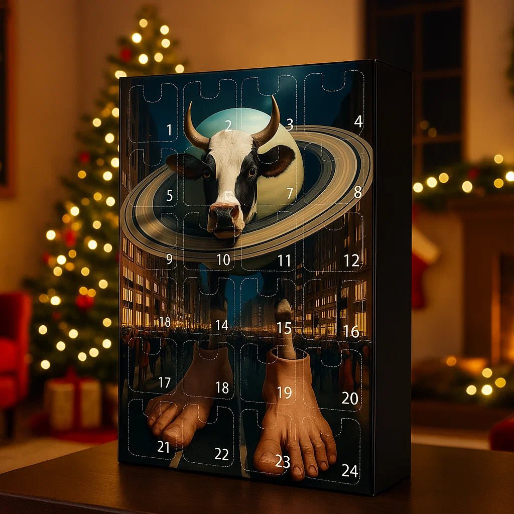 DECORCOUNT – 24-teiliger Adventskalender für festliche Weihnachtsdekoration 4