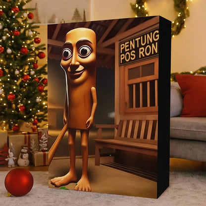 DECORCOUNT – 24-teiliger Adventskalender für festliche Weihnachtsdekoration 5