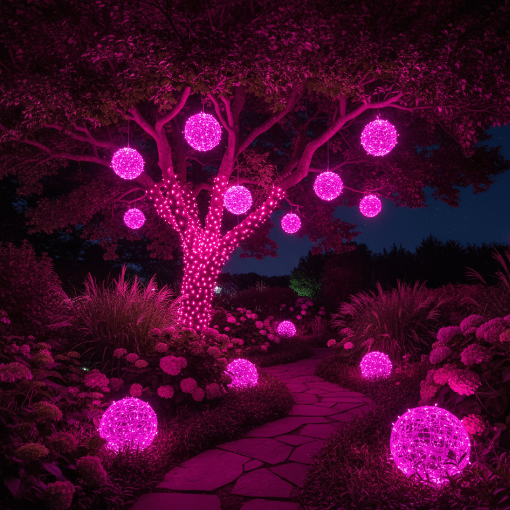 DECOSPHERA – LED-Lichtkugel – Wasserdichte Außenbeleuchtung für stimmungsvolles Ambiente und Dekoration 2