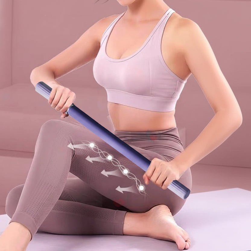 DEEPZEN – Premium Yoga Stick Muskelmassagerolle für Tiefengewebsmassage 2