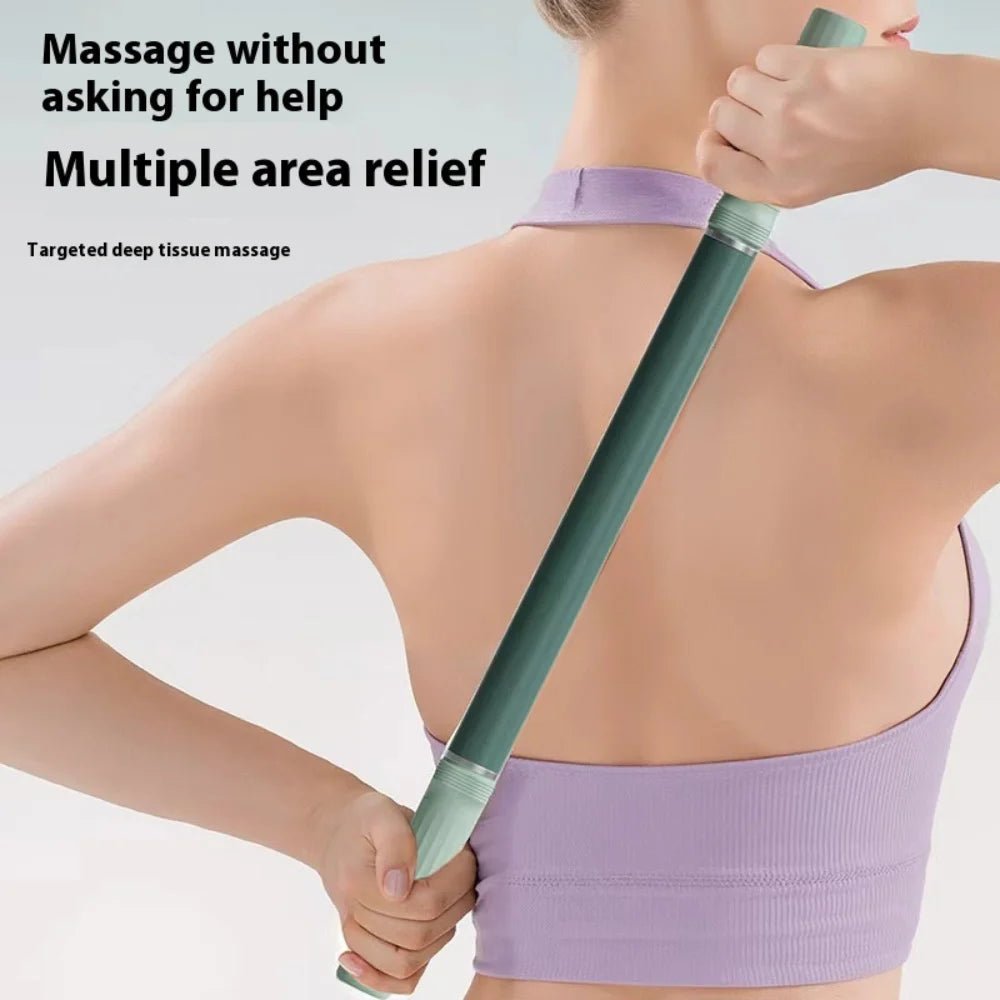 DEEPZEN – Premium Yoga Stick Muskelmassagerolle für Tiefengewebsmassage 3