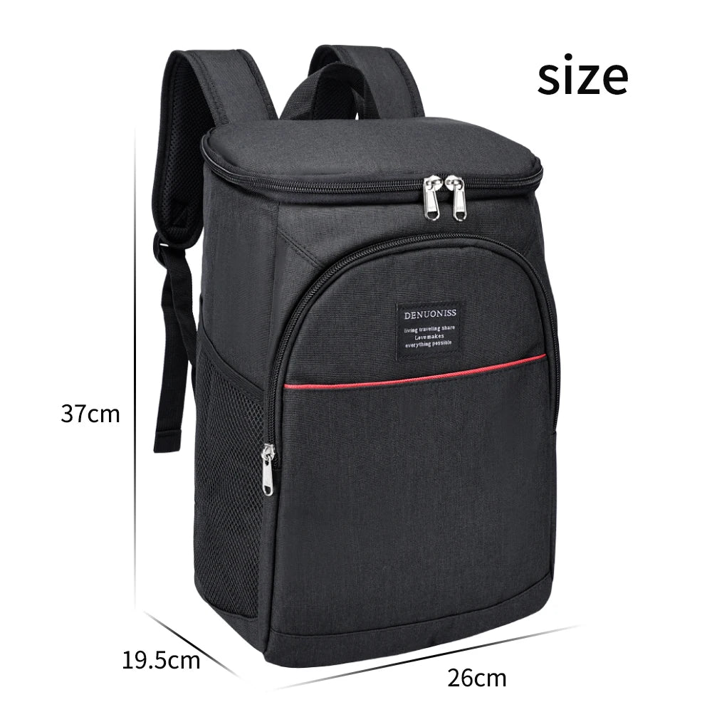 DENUONISS - 20L Kühlrucksack Mit Doppelte Isolierung Für Picknick Und Outdoor 3