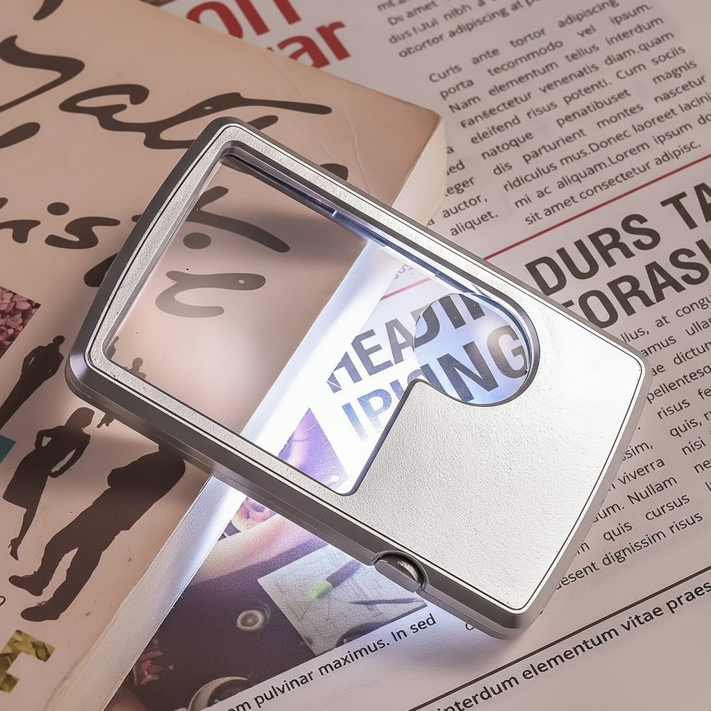 DETAILGLOW – LED-Taschenlupe mit 3-fachem/6-fachem Präzisionszoom 3