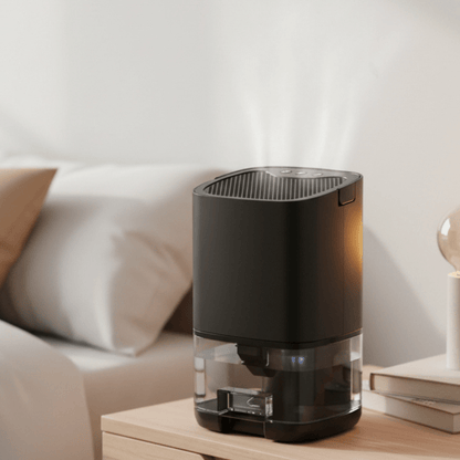 DEWBRITE – Kompakter Luftentfeuchter mit stimmungsvollen LEDs 0