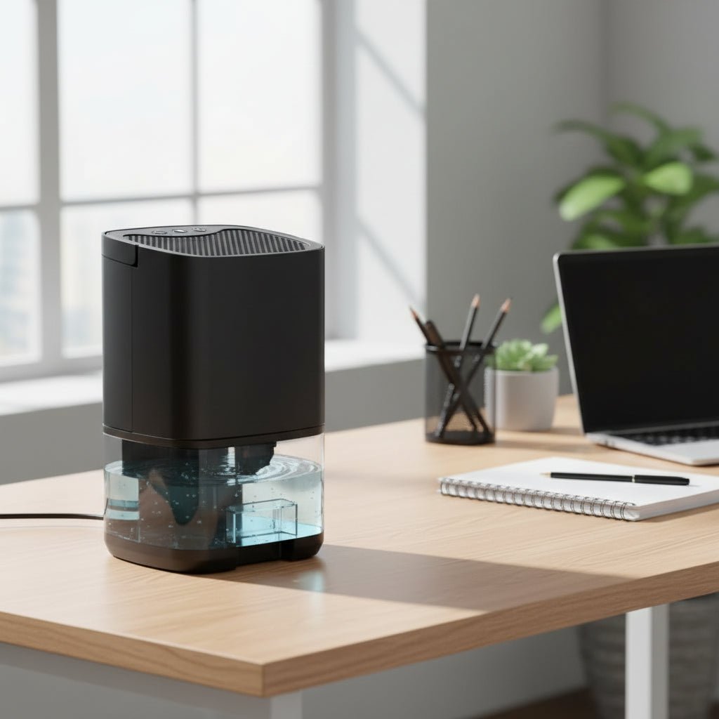 DEWBRITE – Kompakter Luftentfeuchter mit stimmungsvollen LEDs 1