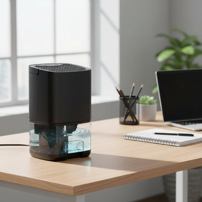 DEWBRITE – Kompakter Luftentfeuchter mit stimmungsvollen LEDs 1
