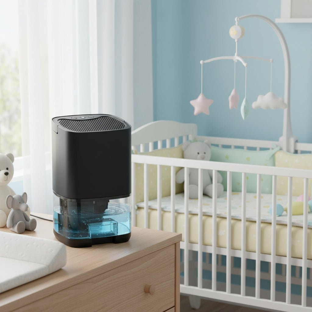 DEWBRITE – Kompakter Luftentfeuchter mit stimmungsvollen LEDs 5