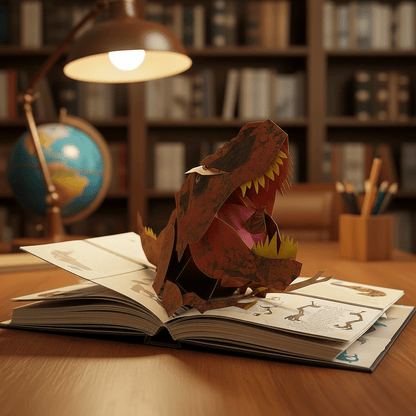 DINOPOP – 3D-Pop-Up-Dinosaurierbuch mit atemberaubenden Illustrationen und aktualisierten Fakten 0