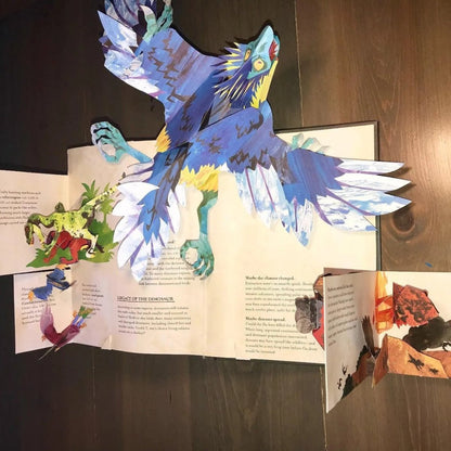 DINOPOP – 3D-Pop-Up-Dinosaurierbuch mit atemberaubenden Illustrationen und aktualisierten Fakten 3