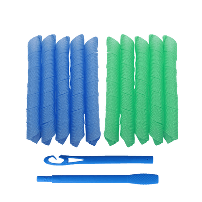 CURLVIA – DIY Spiral Curlers for Healthy, Heat-Free Curls
