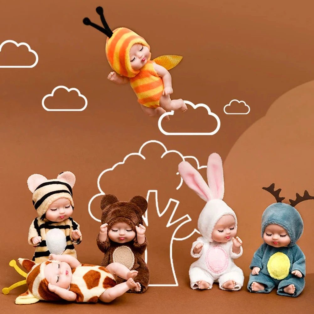 DOLLINA – Niedliche Mini-Schlafpuppe für Babys 2