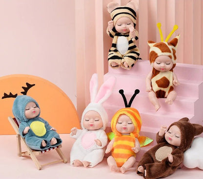 DOLLINA – Niedliche Mini-Schlafpuppe für Babys 3