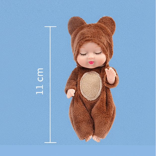DOLLINA – Niedliche Mini-Schlafpuppe für Babys 4