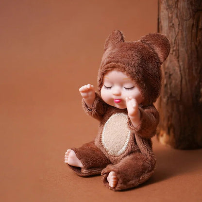 DOLLINA – Niedliche Mini-Schlafpuppe für Babys 5