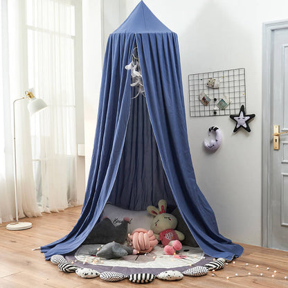 DREAMNEST – Hängender Betthimmel für Kinder mit weichem Stoffdesign 16