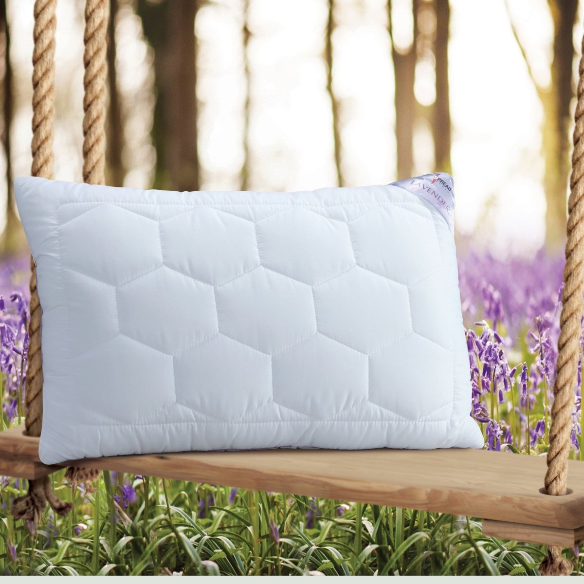 DREAMNEST – Lavendel-Mikrofaserkissen für erholsamen Schlaf 0
