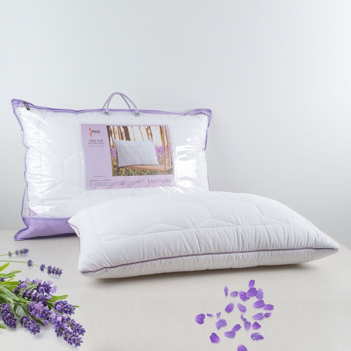 DREAMNEST – Lavendel-Mikrofaserkissen für erholsamen Schlaf 6