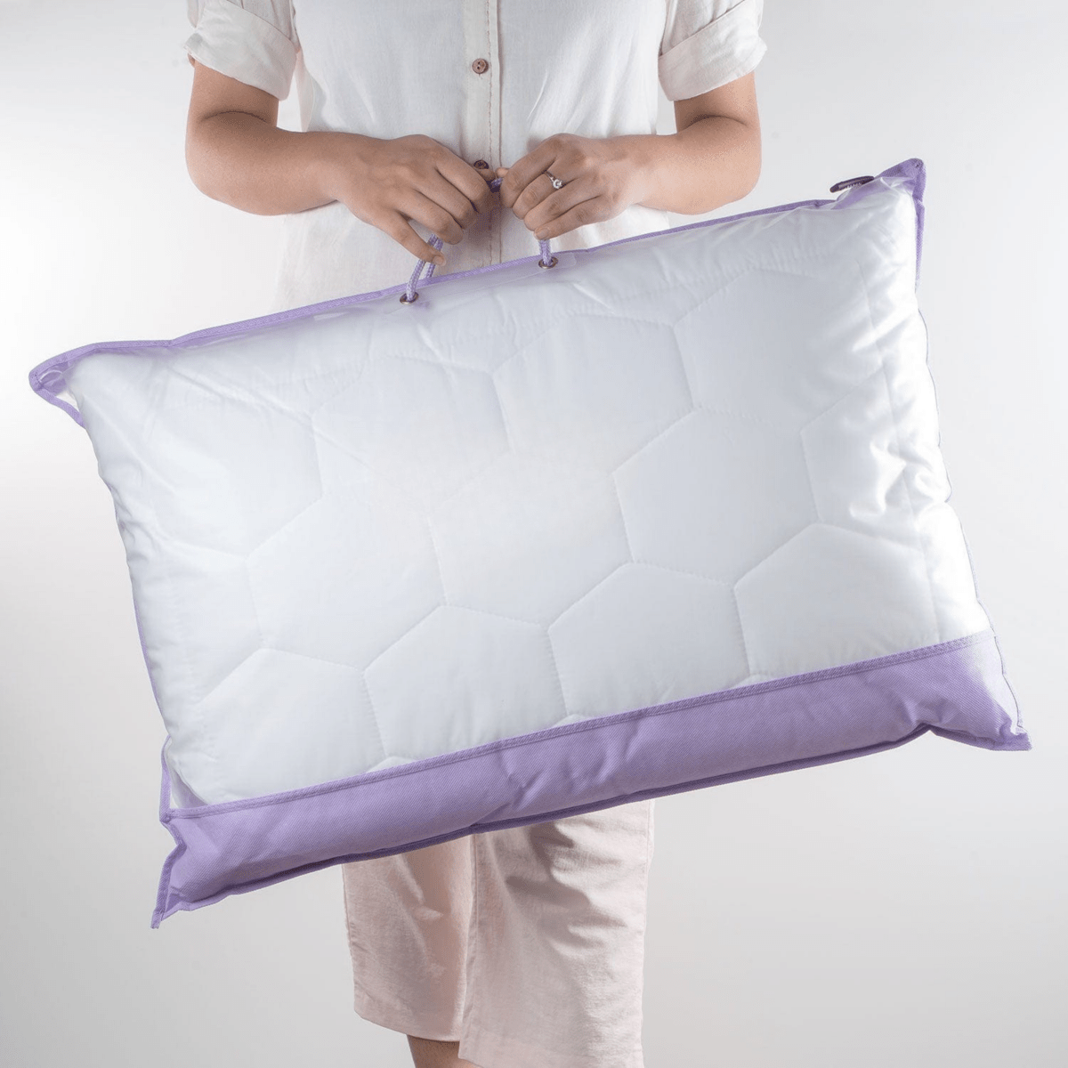DREAMNEST – Lavendel-Mikrofaserkissen für erholsamen Schlaf 7