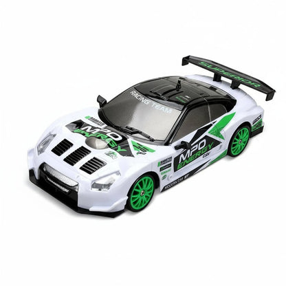 DRIFTMAX – 4WD 1:24 RC Drift-Auto mit austauschbaren Reifen für realistische Rennen 13