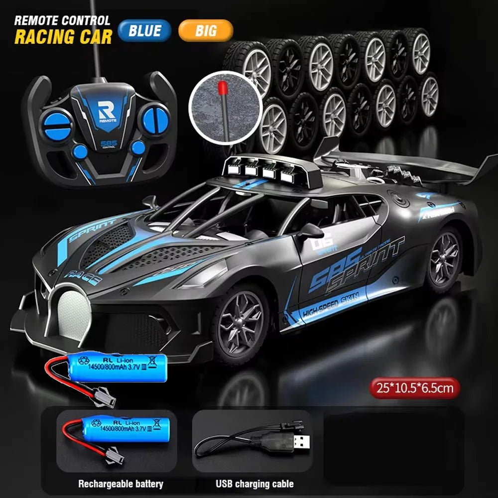 DRIFTSTORM – Hochgeschwindigkeits-RC-Driftwagen im Maßstab 1:18 für Kinder mit einfacher Steuerung 10