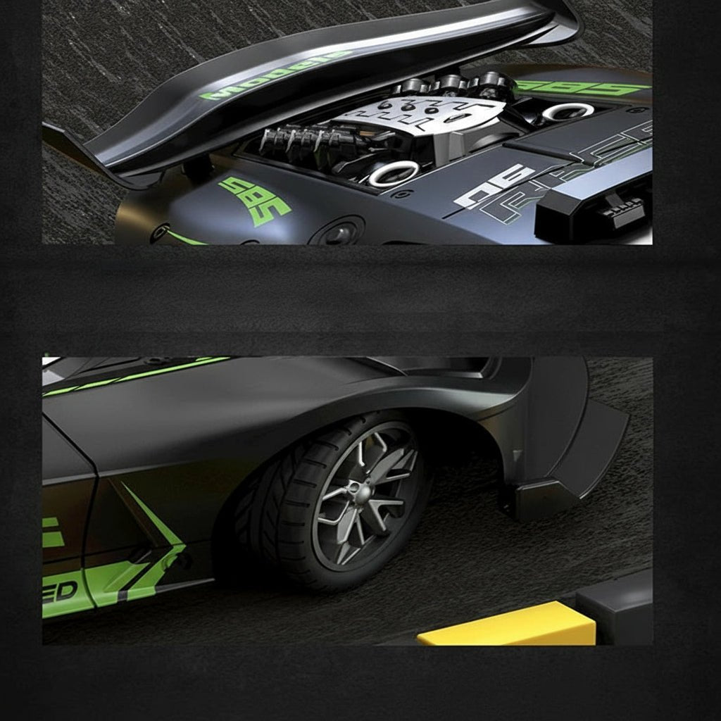 DRIFTSTORM – Hochgeschwindigkeits-RC-Driftwagen im Maßstab 1:18 für Kinder mit einfacher Steuerung 6