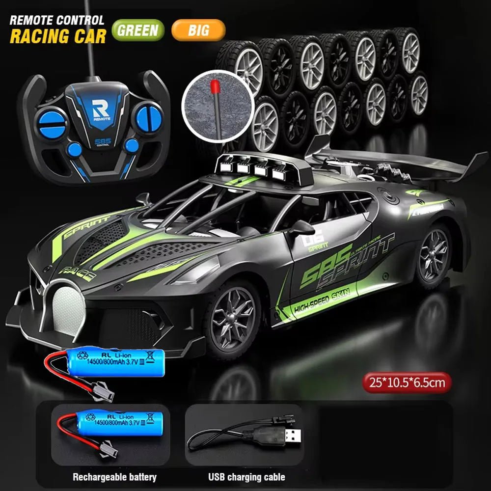 DRIFTSTORM – Hochgeschwindigkeits-RC-Driftwagen im Maßstab 1:18 für Kinder mit einfacher Steuerung 8