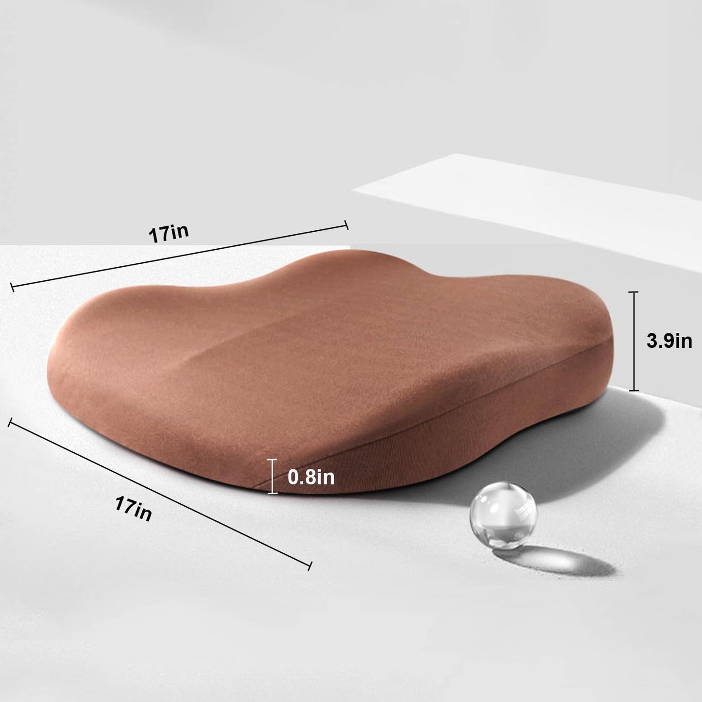VIEWBOOST – Ergonomisches Autositzkissen für bessere Sicht und Komfort