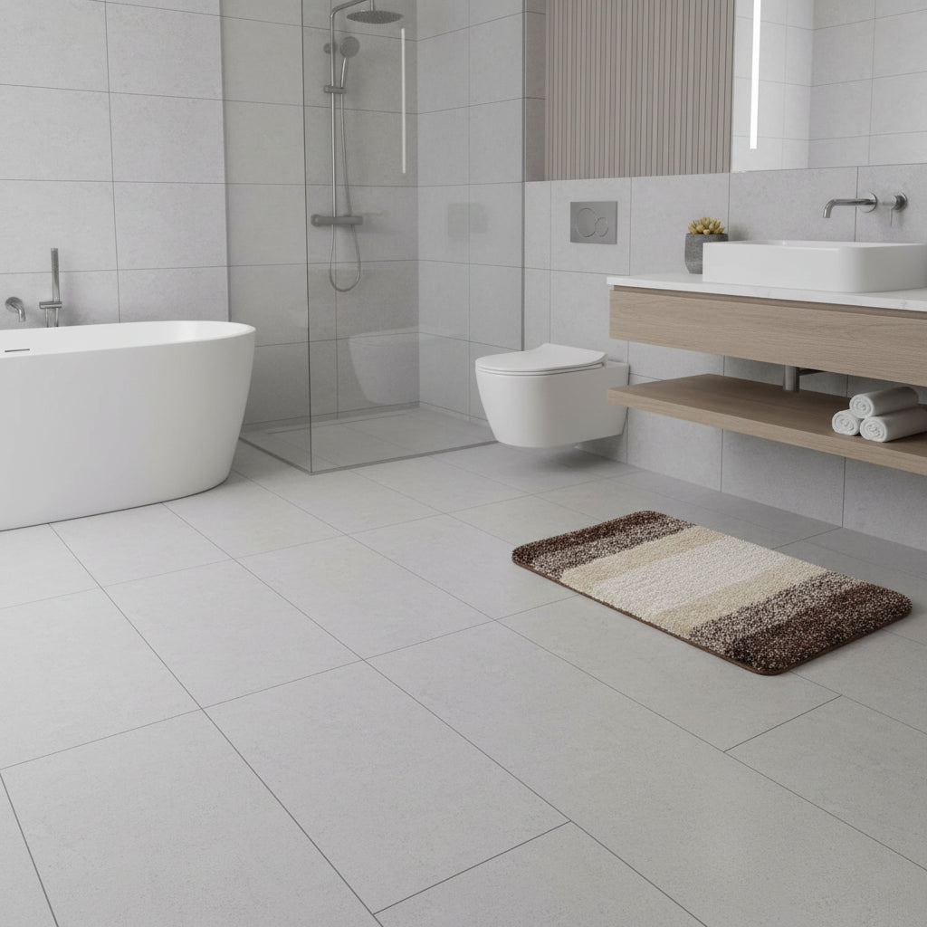 DRYHAVEN – Schnelltrocknende Mikrofaser-Badematte für Komfort und Sicherheit 1