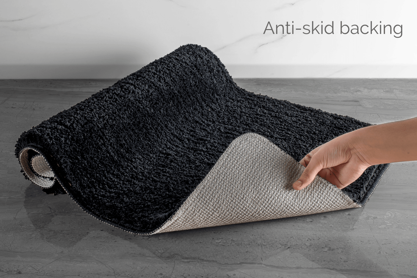 DRYSENSE – Rutschfeste, extrem saugfähige Mikrofaser-Badematte für Badezimmerkomfort 7