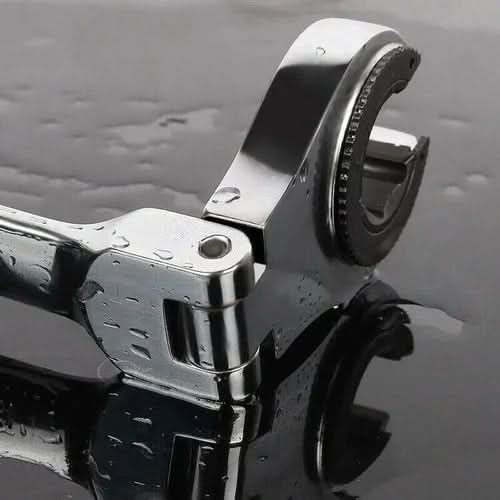 DUALWRENCH – 2-in-1-Ratschenschlüssel mit festem und flexiblem Kopf 1
