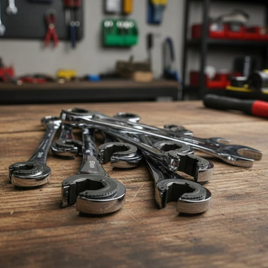 DUALWRENCH – 2-in-1-Ratschenschlüssel mit festem und flexiblem Kopf 5