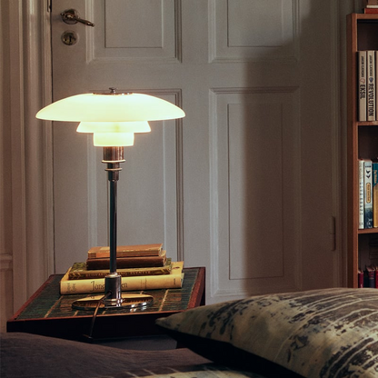 Danish Design Table Lamp - Scandinavian table lamp with dimmable LED light