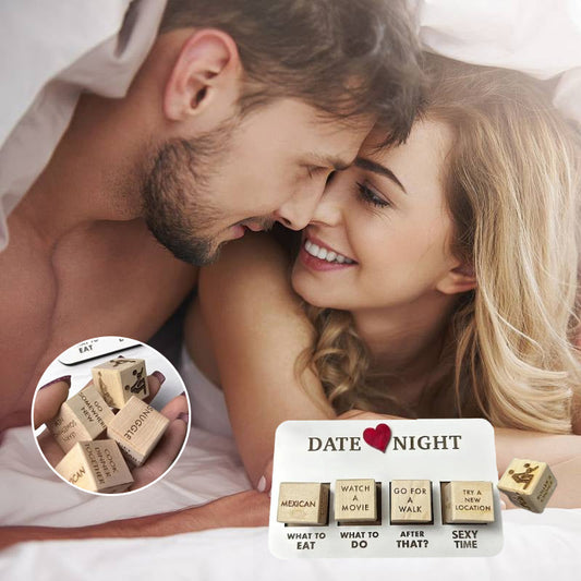 AmoréLuxe Date Night Dice | Entertaining Relationship Dice Game for Couples and Romantic Evenings