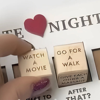 AmoréLuxe Date Night Dice | Entertaining Relationship Dice Game for Couples and Romantic Evenings