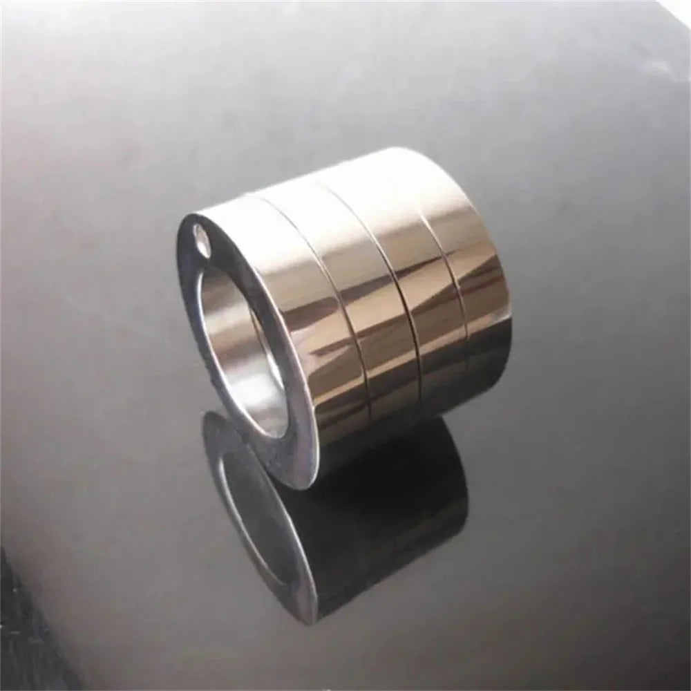 DefendRing Taktischer Faltring | Selbstverteidigungsring aus Edelstahl | Drehbares Design | Stilvolles Schutzzubehör 4