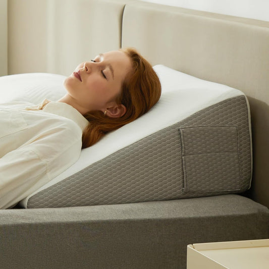 Deluxe Wedge Pillow – Incline Wedge Cushion for Comfort & Support