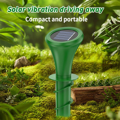 Solar Mole Repellent - Répulsif efficace avec vibration pour jardin & pelouse