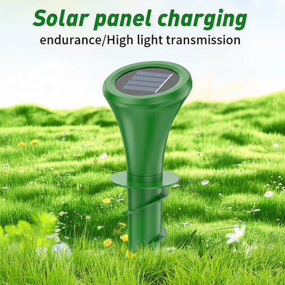 Solar Mole Repellent - Répulsif efficace avec vibration pour jardin & pelouse