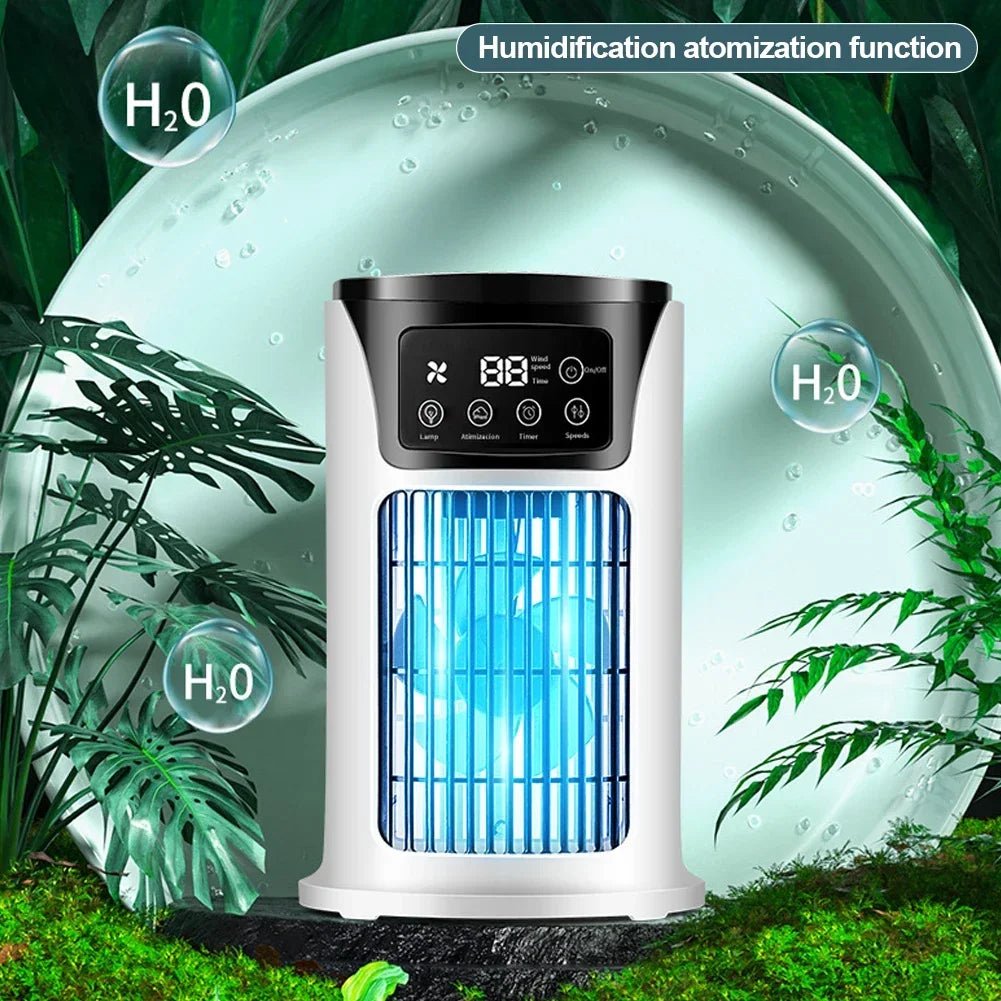 POLARVEX – Tragbarer Verdunstungs-Luftkühler mit Ventilator & Luftbefeuchtung