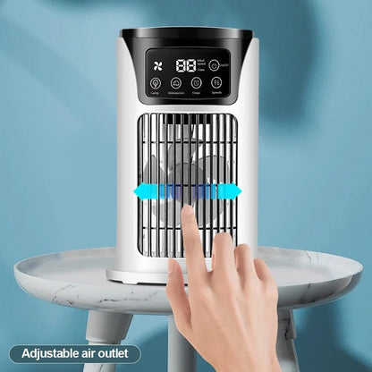 POLARVEX – Tragbarer Verdunstungs-Luftkühler mit Ventilator & Luftbefeuchtung